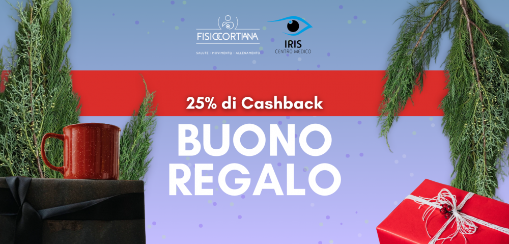 BUONO REGALO 2023 con cashback del 25%